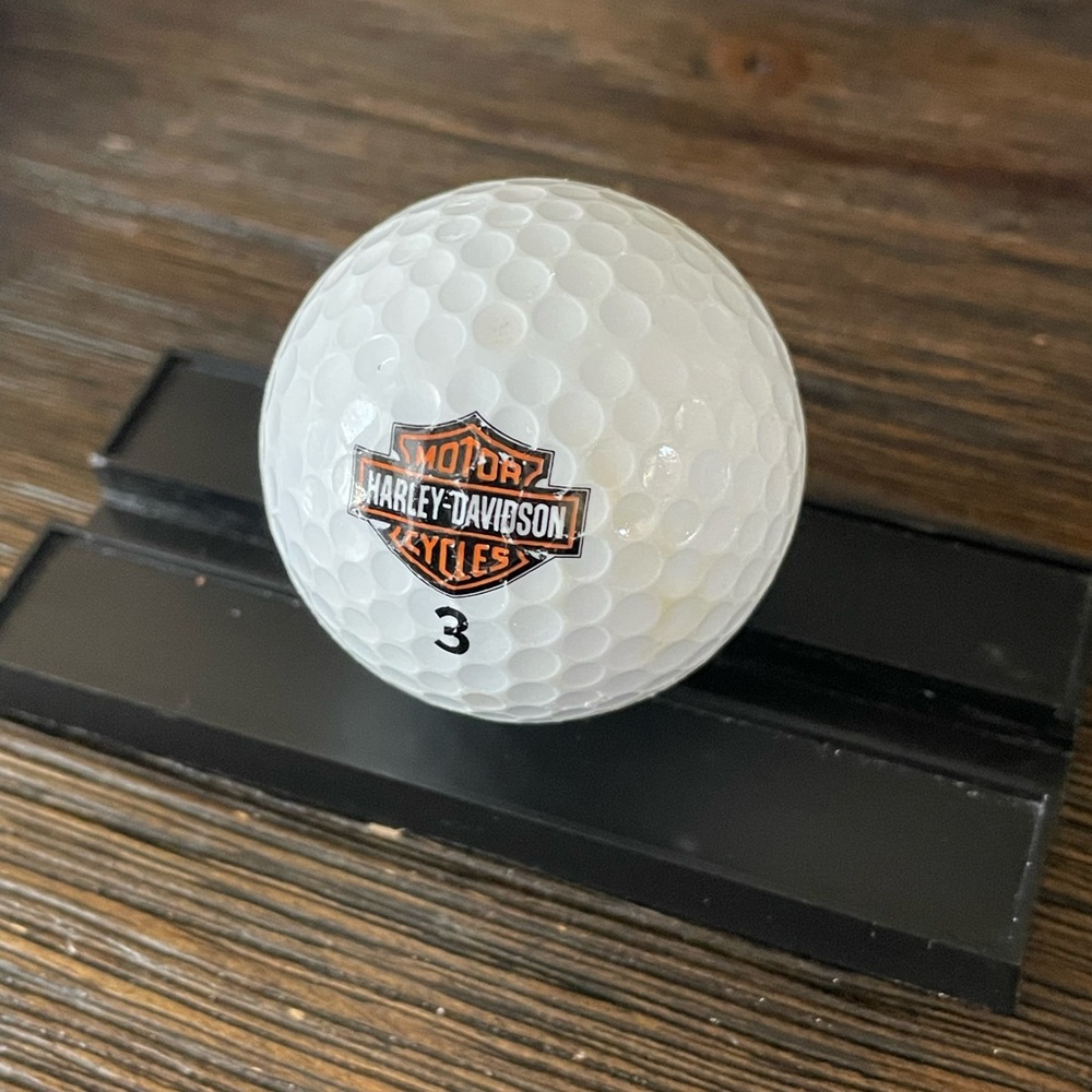 Harley-Davidson White Golf Ball